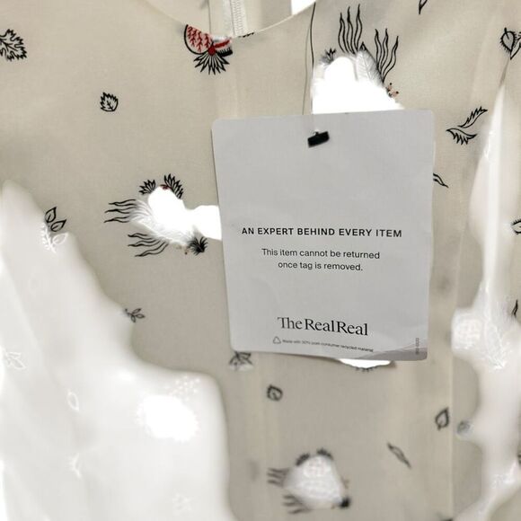 Creatures of the Wind Revolve Long Sleeve Printed Mini Dress Size 6 NWT Peasant - Picture 9 of 16